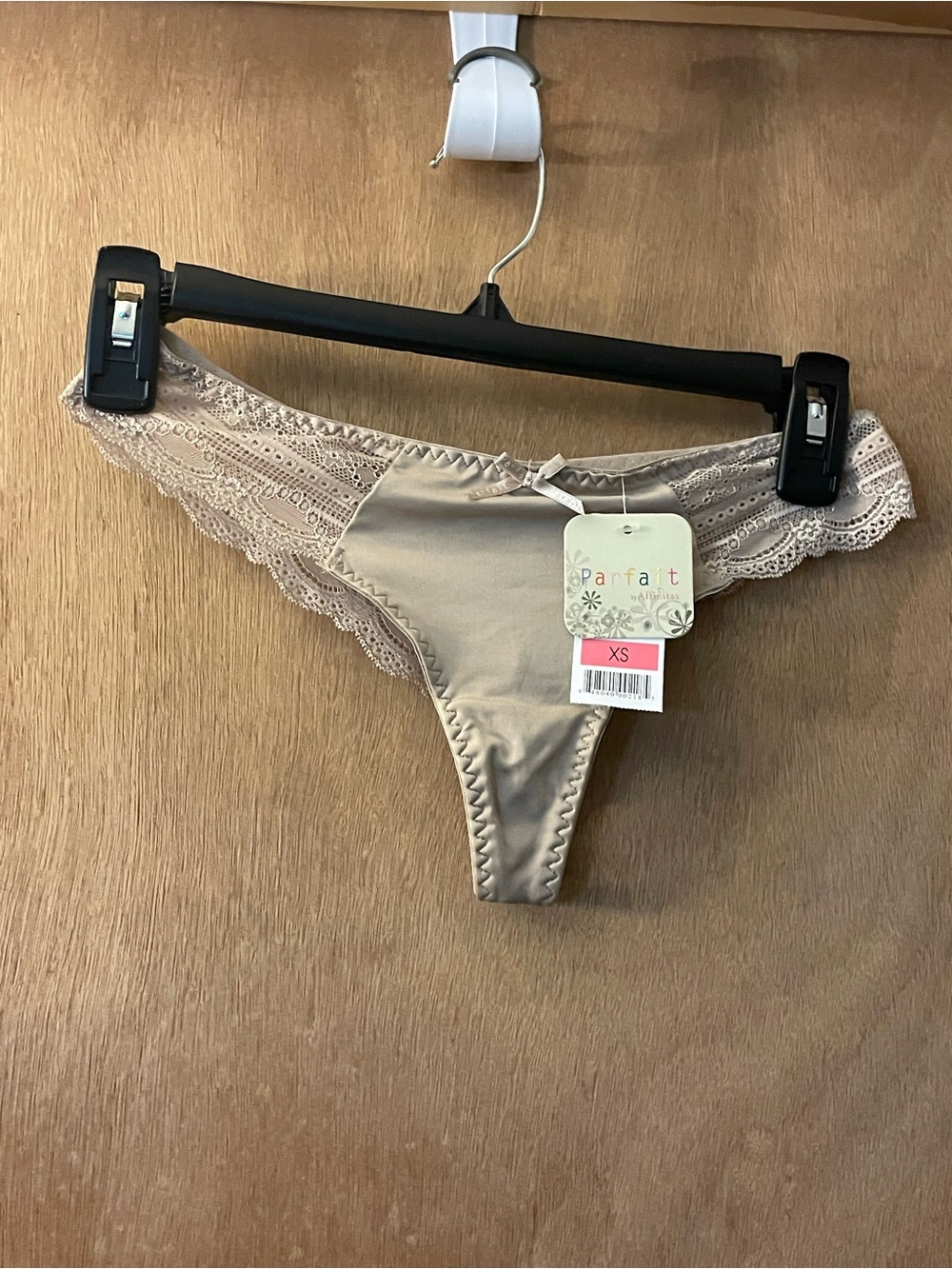 Parfait Nude Lace Thong Panty - XS